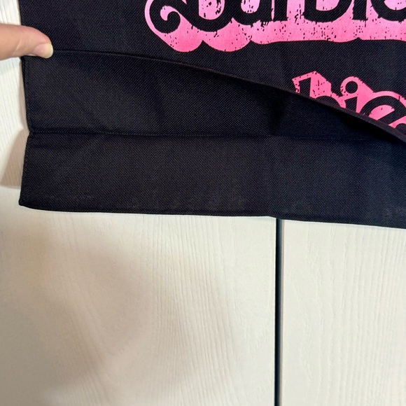 NWT. Primark. Barbie The Movie At Primark Barbie Logo Print Tote Bag. - Picture 6 of 10